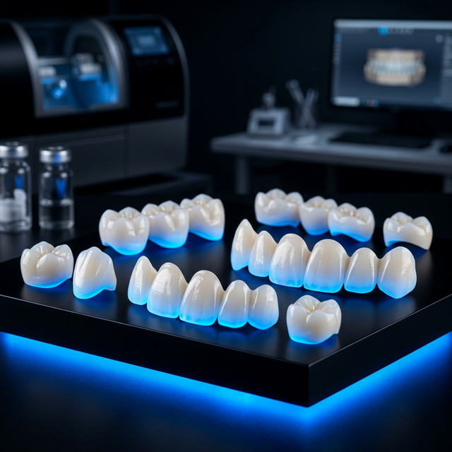 Coronas y Puentes en Zirconia